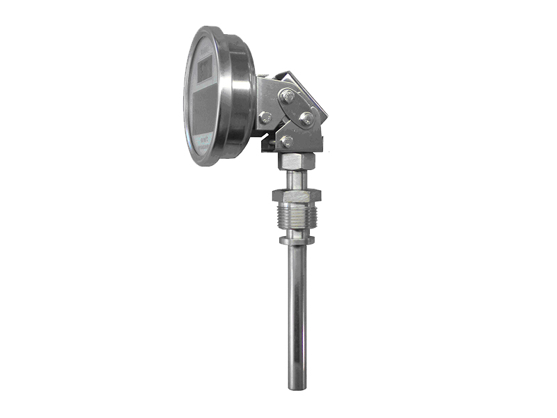 Universal bimetallic thermometer