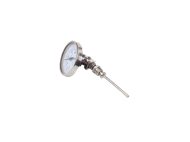 Anti-corrosion bimetal thermometer